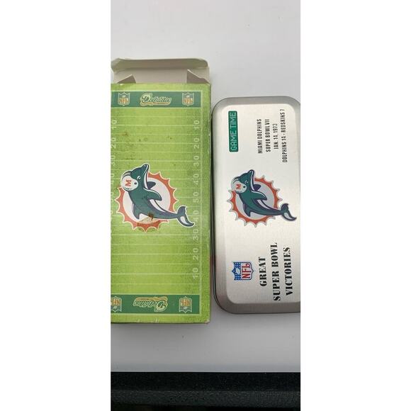 Miami Dolphins Super Bowl VII Jan 14, 1973 GameTime Wristwatch (Commemorative) - Picture 2 of 8